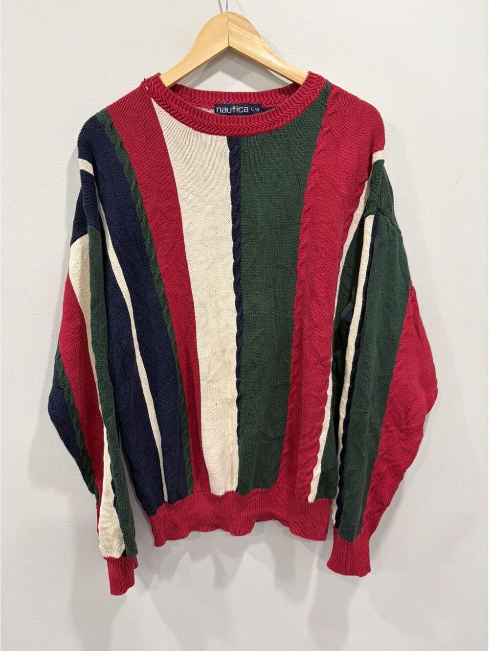 Vintage Nautica Multicolor Knit sweater